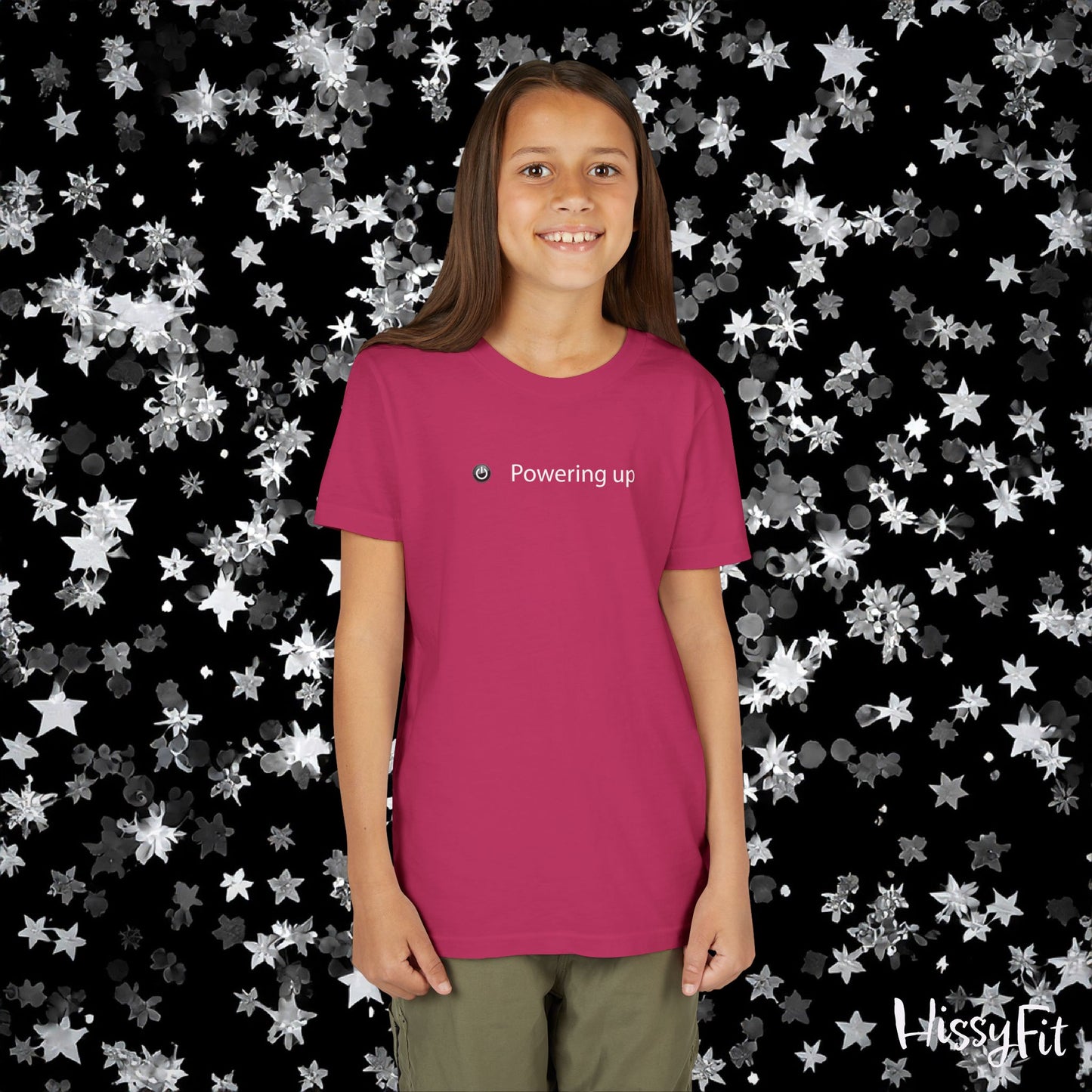 "Powering up" Hissyfit Youth Tee