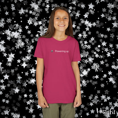 "Powering up" Hissyfit Youth Tee