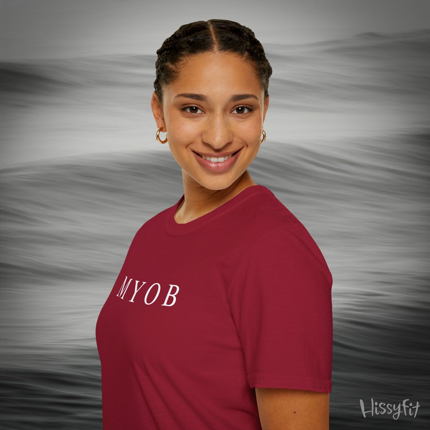 "MYOB" Hissyfit Unisex Tee